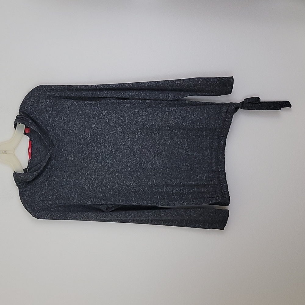 S. Oliver Dark Gray Varigated Hoodie M